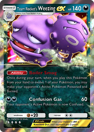 Team Rocket’s Weezing ex