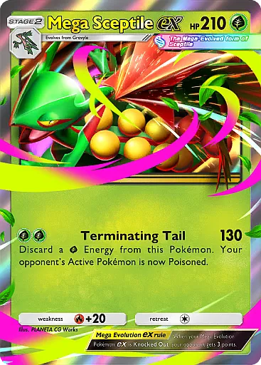 Mega Sceptile ex