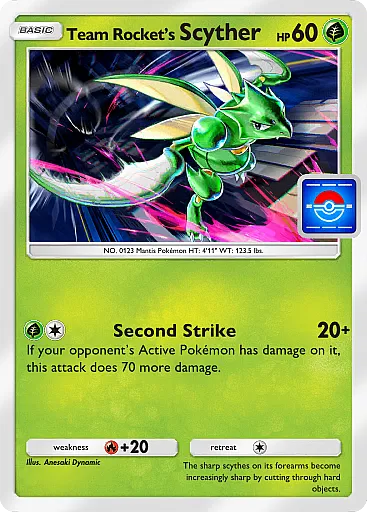 Team Rocket’s Scyther
