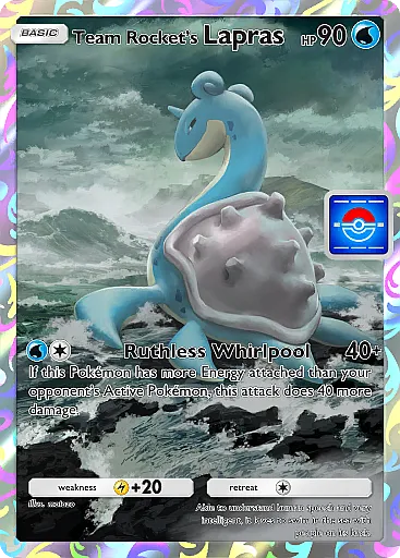 Team Rocket’s Lapras