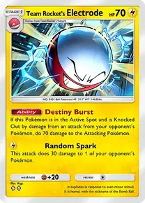 Team Rocket’s Electrode