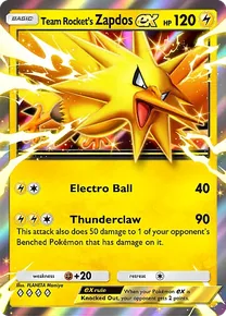 Team Rocket’s Zapdos ex