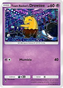 Team Rocket’s Drowzee