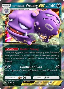 Team Rocket’s Weezing ex